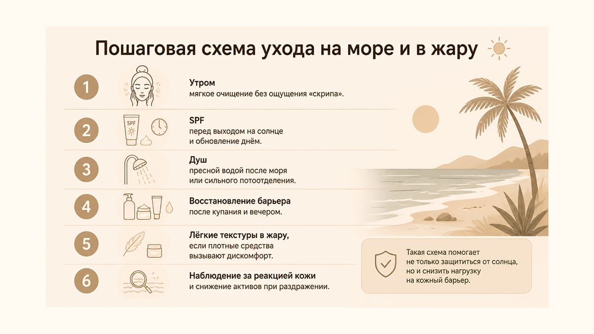Как климат влияет на состояние кожи при псориазе: море, жара и солнце